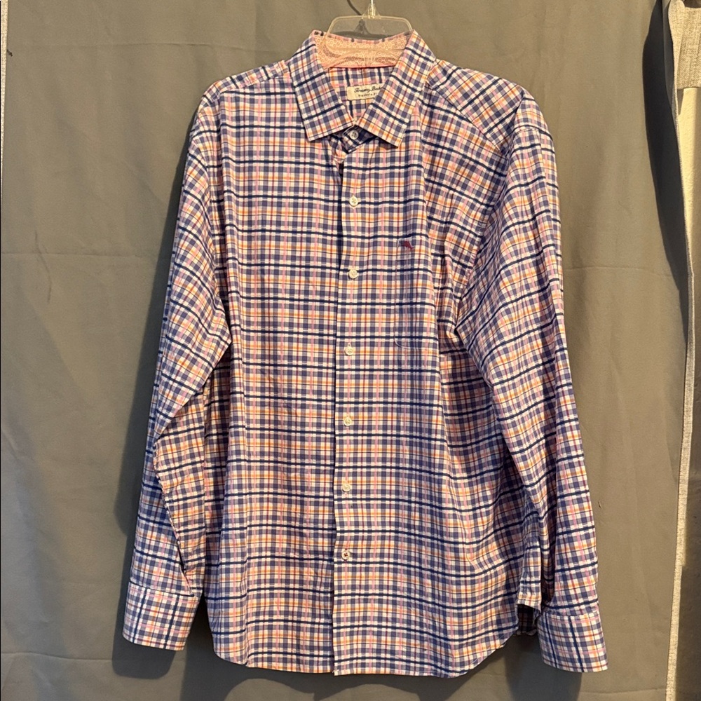 Tommy Bahama Men's Plaid Button-Down Shirt